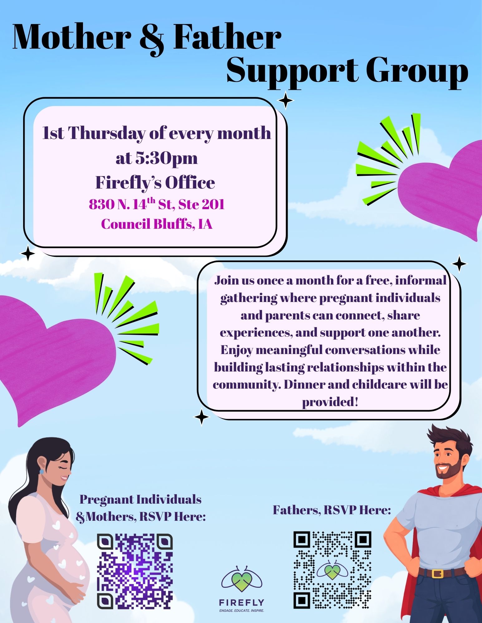 Combined Flyer of Parent Support Group